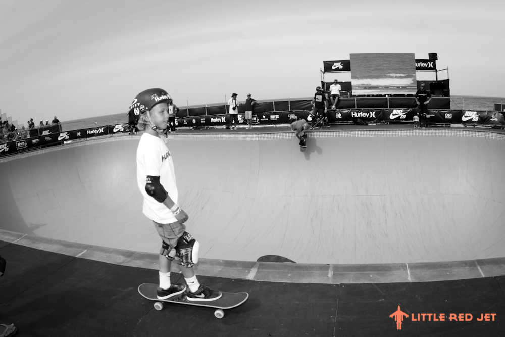 Australia Open of Surf - Skate - Manly, Australia - Little Red Jet - Hurley Pro NikeSB Free Skate Skateboarding Session
