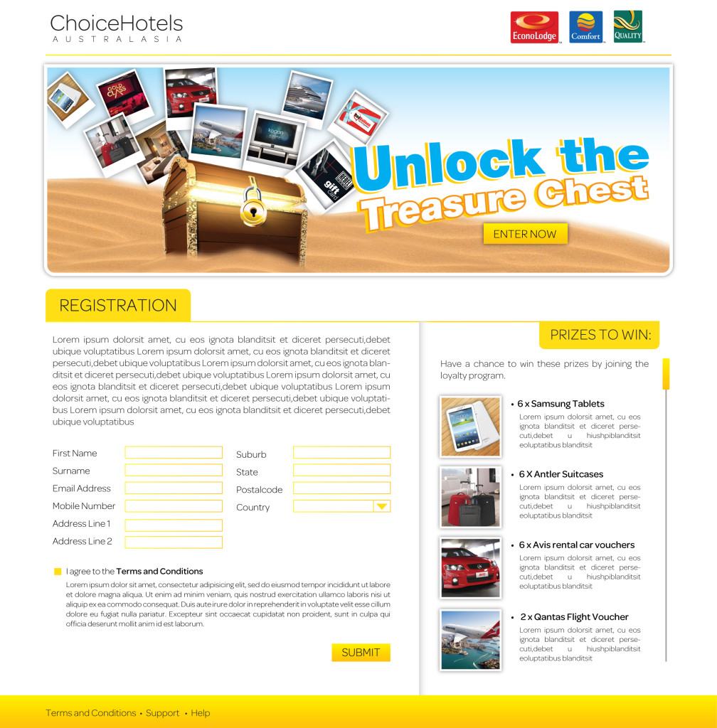 1 Landing Page